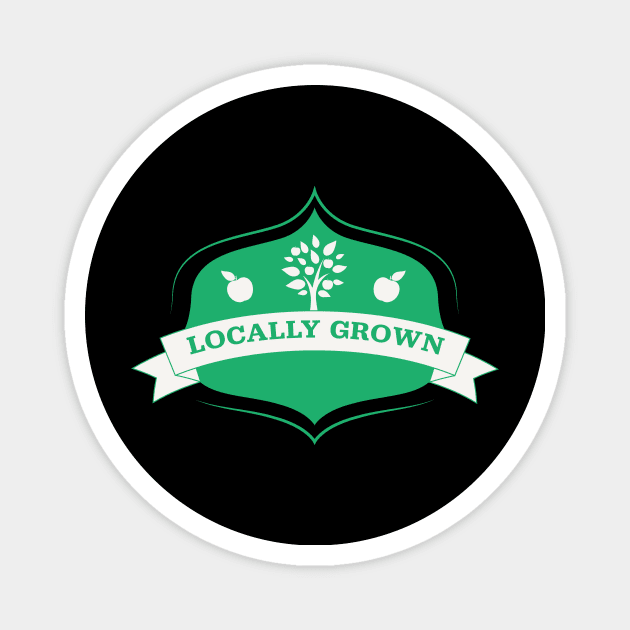 Locally Grown Magnet by SWON Design